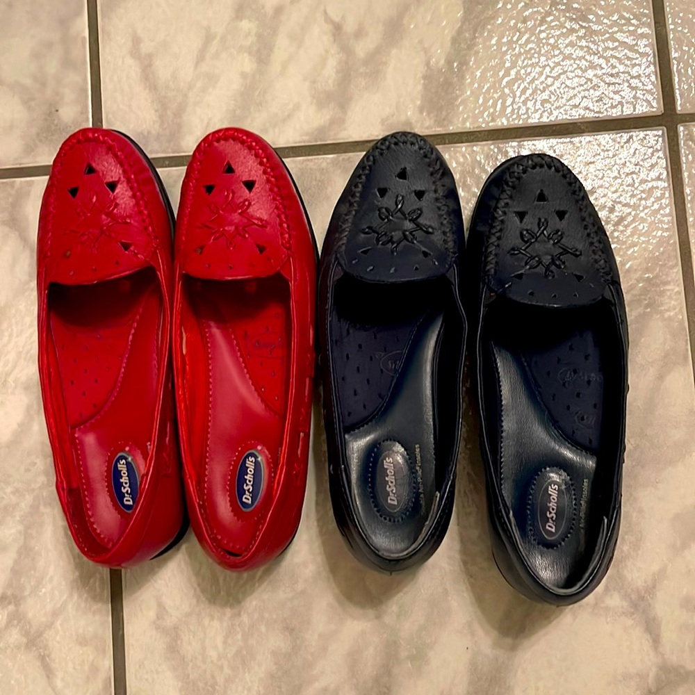 Dr Scholl’s loafers x2
